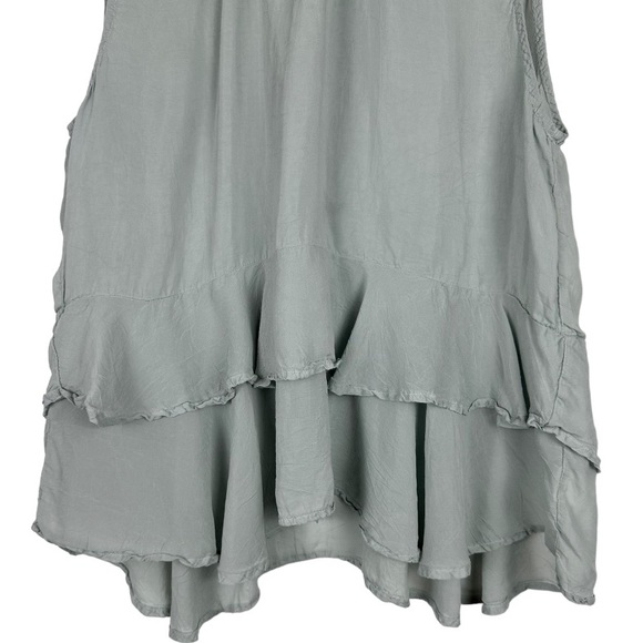 Maven West Ruffle Neck Blouse Size Large - Picture 3 of 9